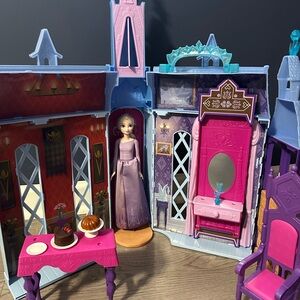 Magical Doll Castle Playset - Purple and Pink